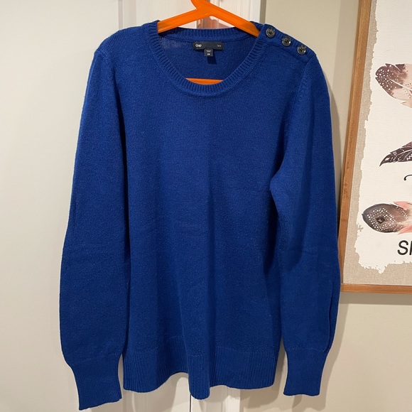 3 Gap Luxe Sweater Button Shoulder Size XS - Picture 4 of 8